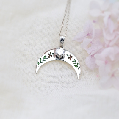 Półksiężyc Naszyjnik